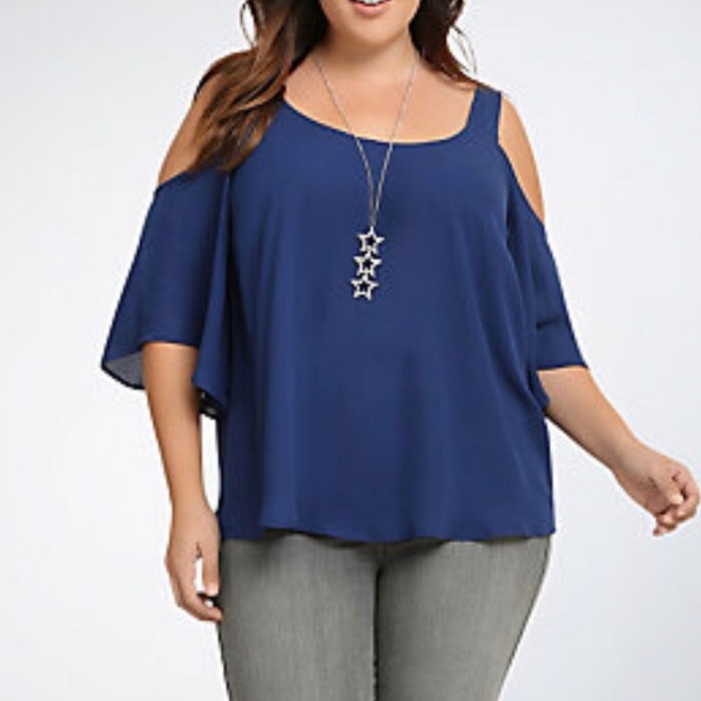 Torrid Cold Shoulder Sz 2